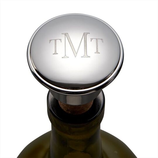 Engraved Bottle Stopper and Pourer